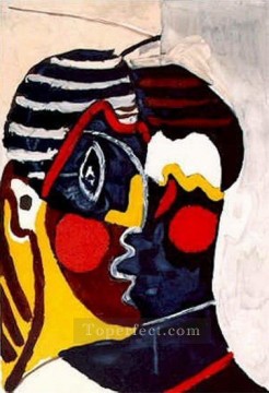 顔の頭 1929 年キュビスト パブロ・ピカソ Oil Paintings